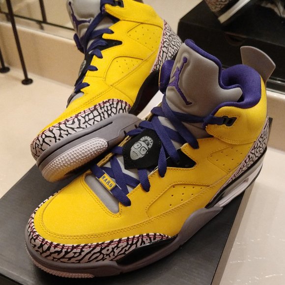 jordan son of mars yellow